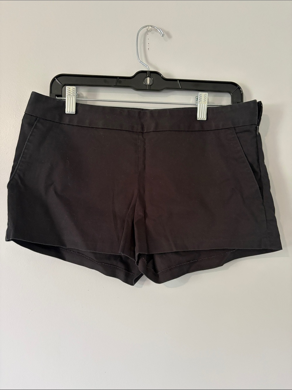 Express Black High-Waist Tailored Shorts